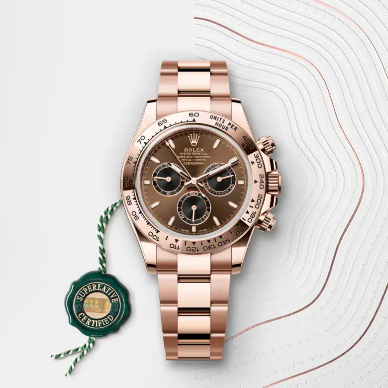 Cosmograph Daytona - Oyster, 40 mm, Everose gold  M126505-0005