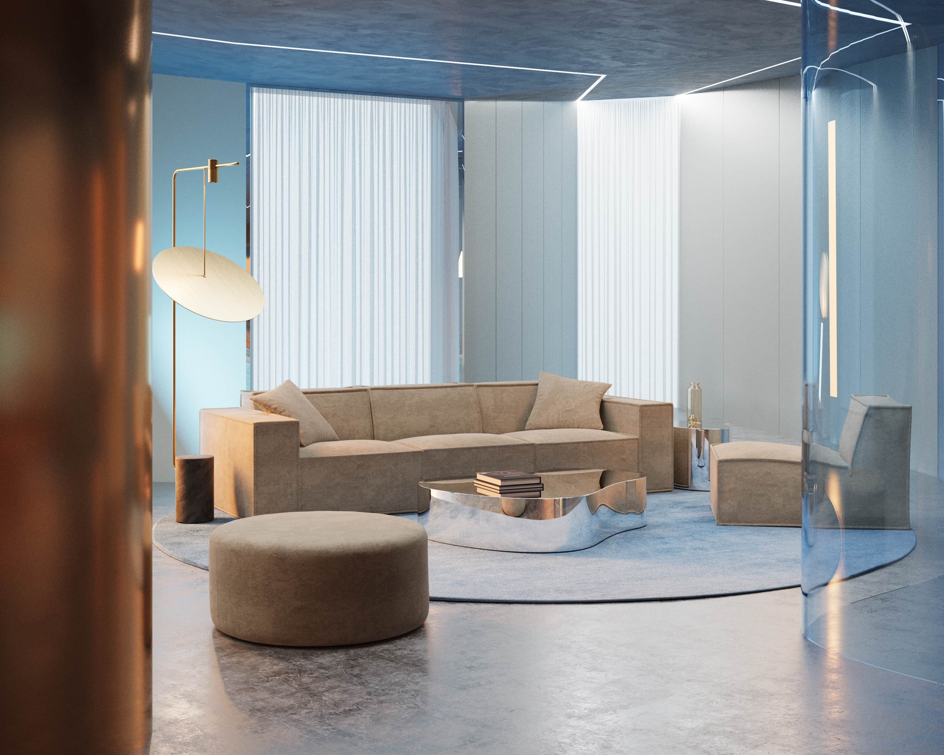 M1 Sofa Three Seater