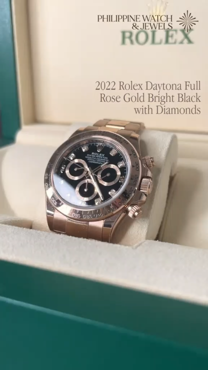 Daytona 18k Everose Gold 40mm