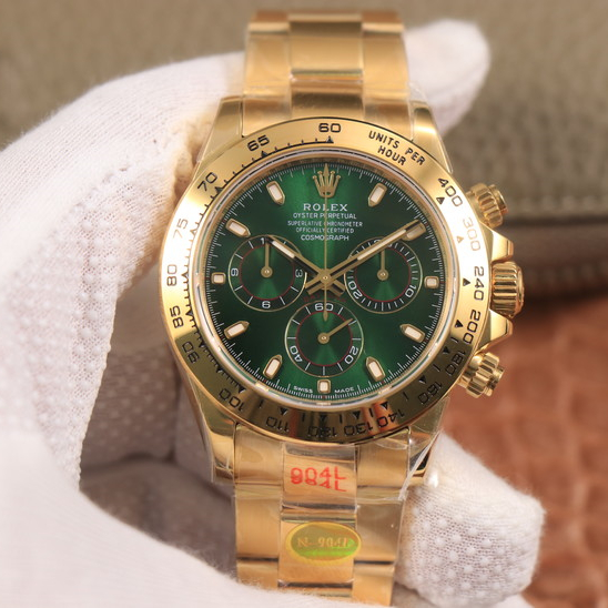 Daytona Gold Green Dial 40mm