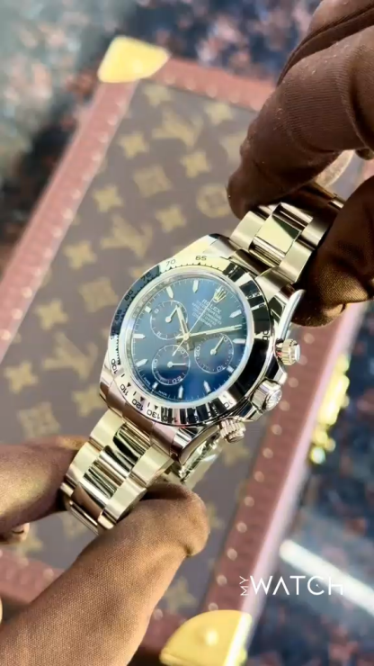 Daytona Blue Index Oyster 40mm