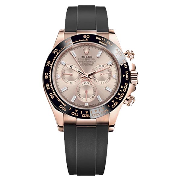 Daytona Pink Dial with Diamonds 40mm