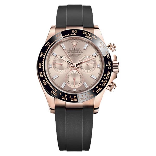 Daytona Pink Dial with Diamonds 40mm