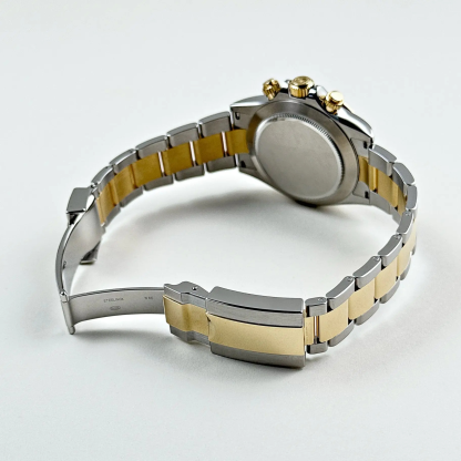 🔥Hot Sale🔥Daytona 116503 Yellow Gold Stainless Steel Black Diamond Dial