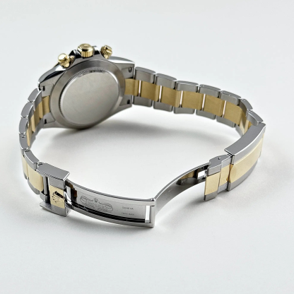 🔥Hot Sale🔥Daytona 116503 Yellow Gold Stainless Steel Black Diamond Dial