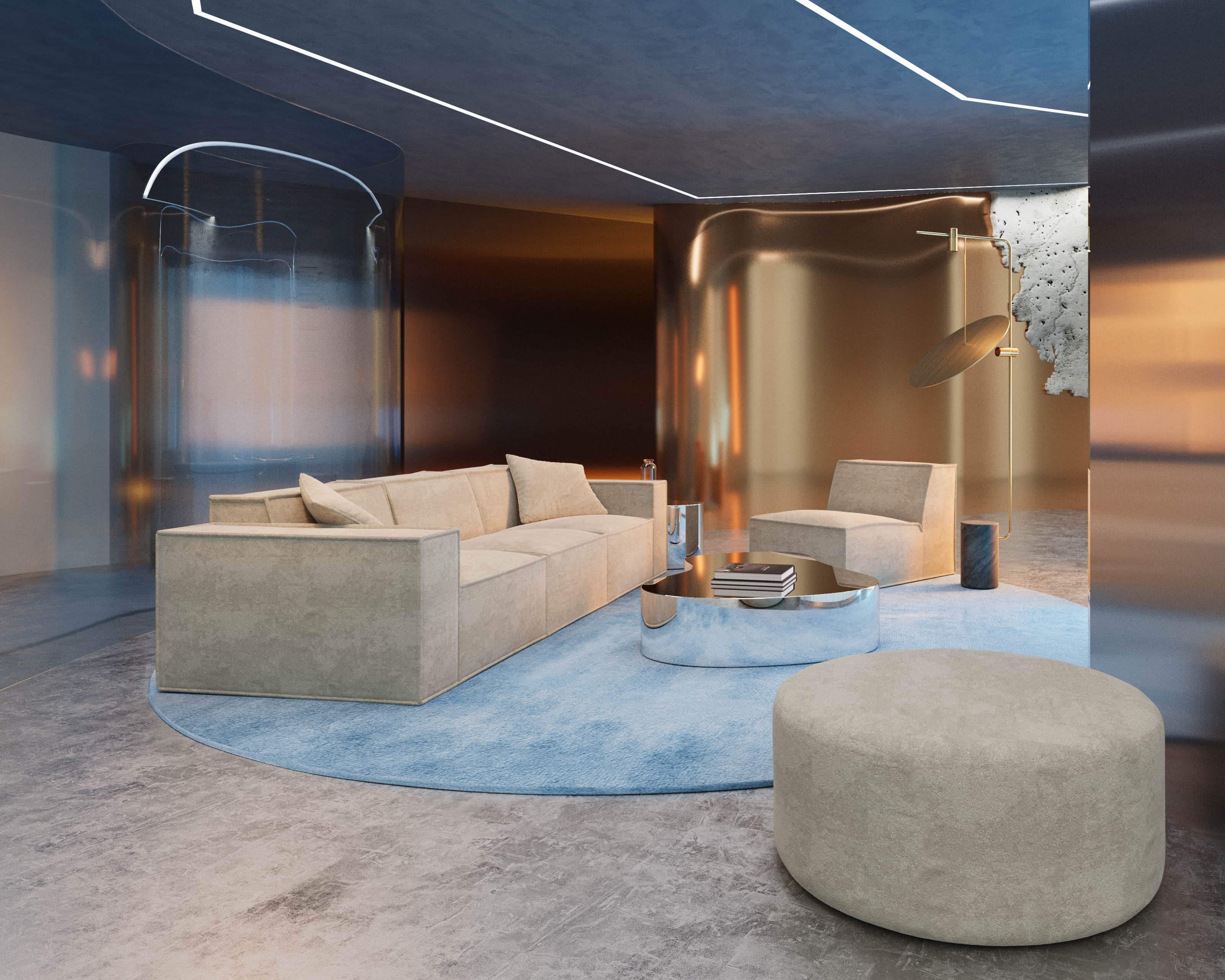 M1 Sofa Three Seater