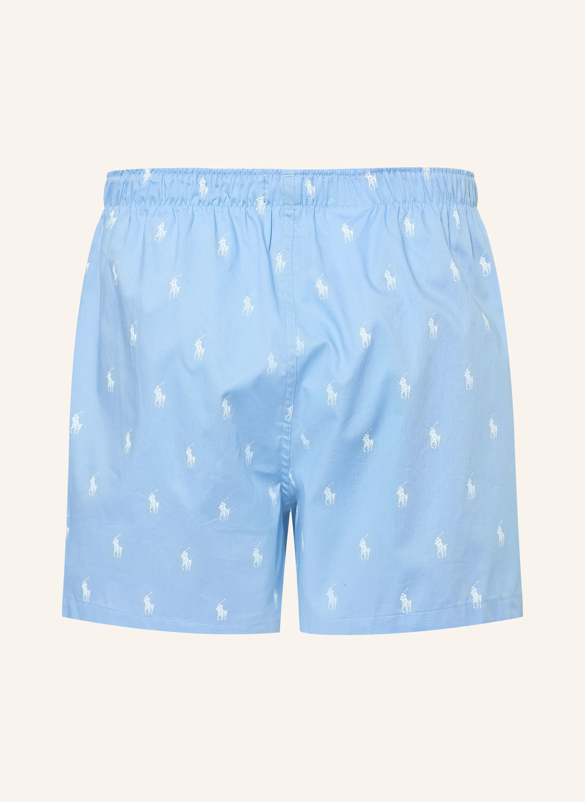POLO RALPH LAUREN 3er-Pack Web-Boxershorts – DUNKELBLAU / HELLBLAU / WEISS