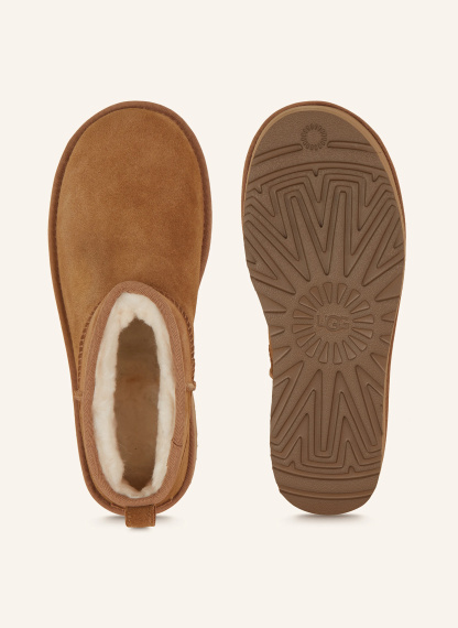 UGG Plateau-Boots CLASSIC ULTRA MINI PLATFORM – COGNAC