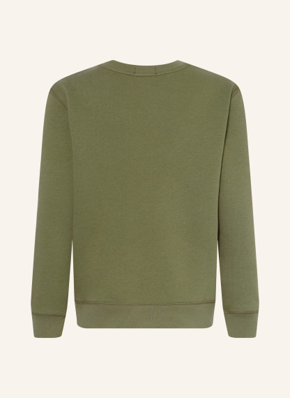 POLO RALPH LAUREN Sweatshirt – OLIV / BRAUN / DUNKELGRÜN