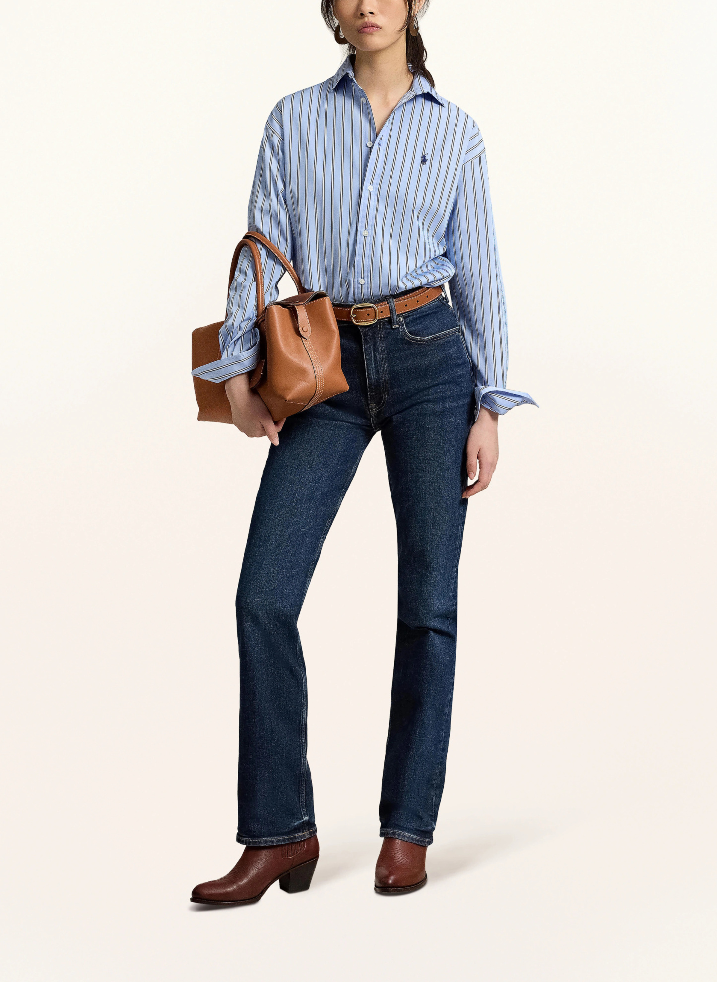 POLO RALPH LAUREN Hemdbluse – BLAU
