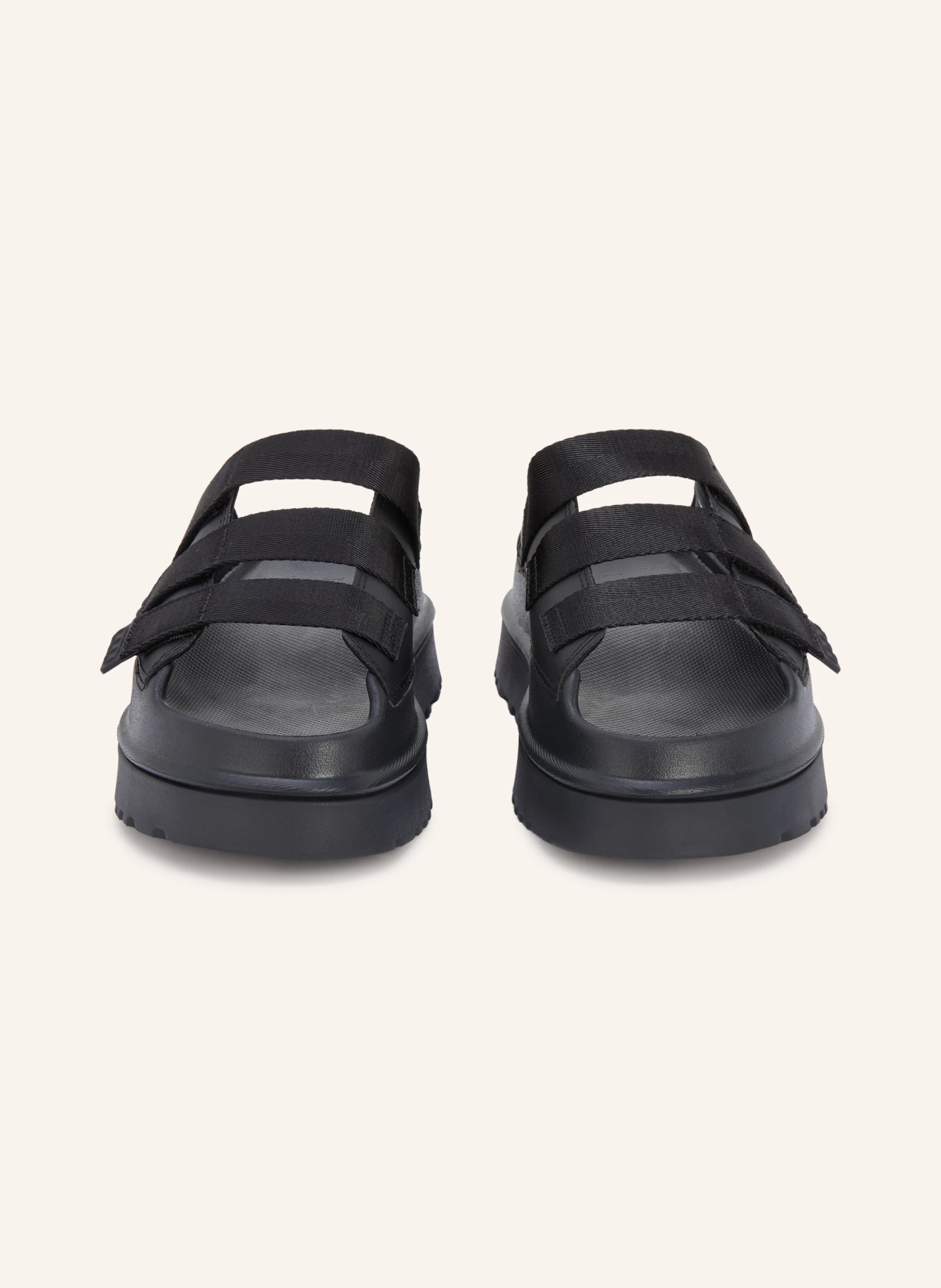 UGG Plateau-Pantoletten GOLDENGLOW – SCHWARZ