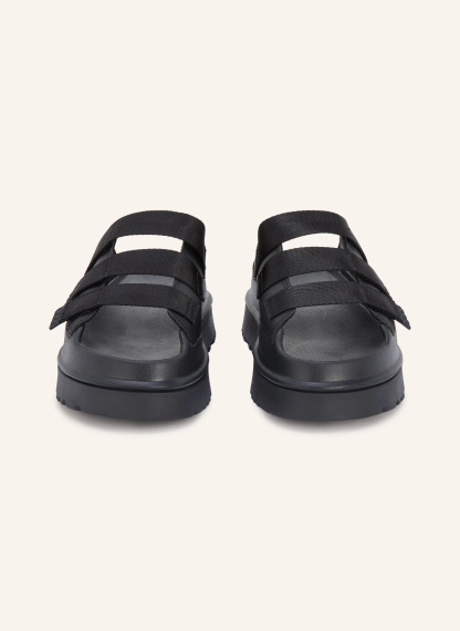 UGG Plateau-Pantoletten GOLDENGLOW – SCHWARZ