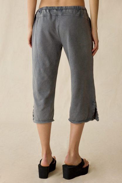 Out From Under Spring Breaker Slouch Capri Pants - Black