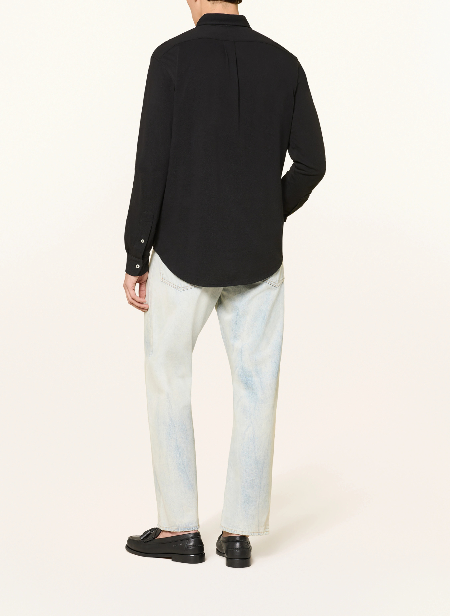 POLO RALPH LAUREN Piqué-Hemd Custom Fit – SCHWARZ (1)