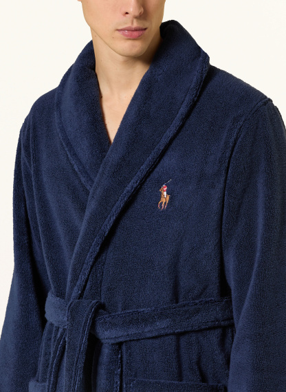 POLO RALPH LAUREN Herren-Bademantel – DUNKELBLAU