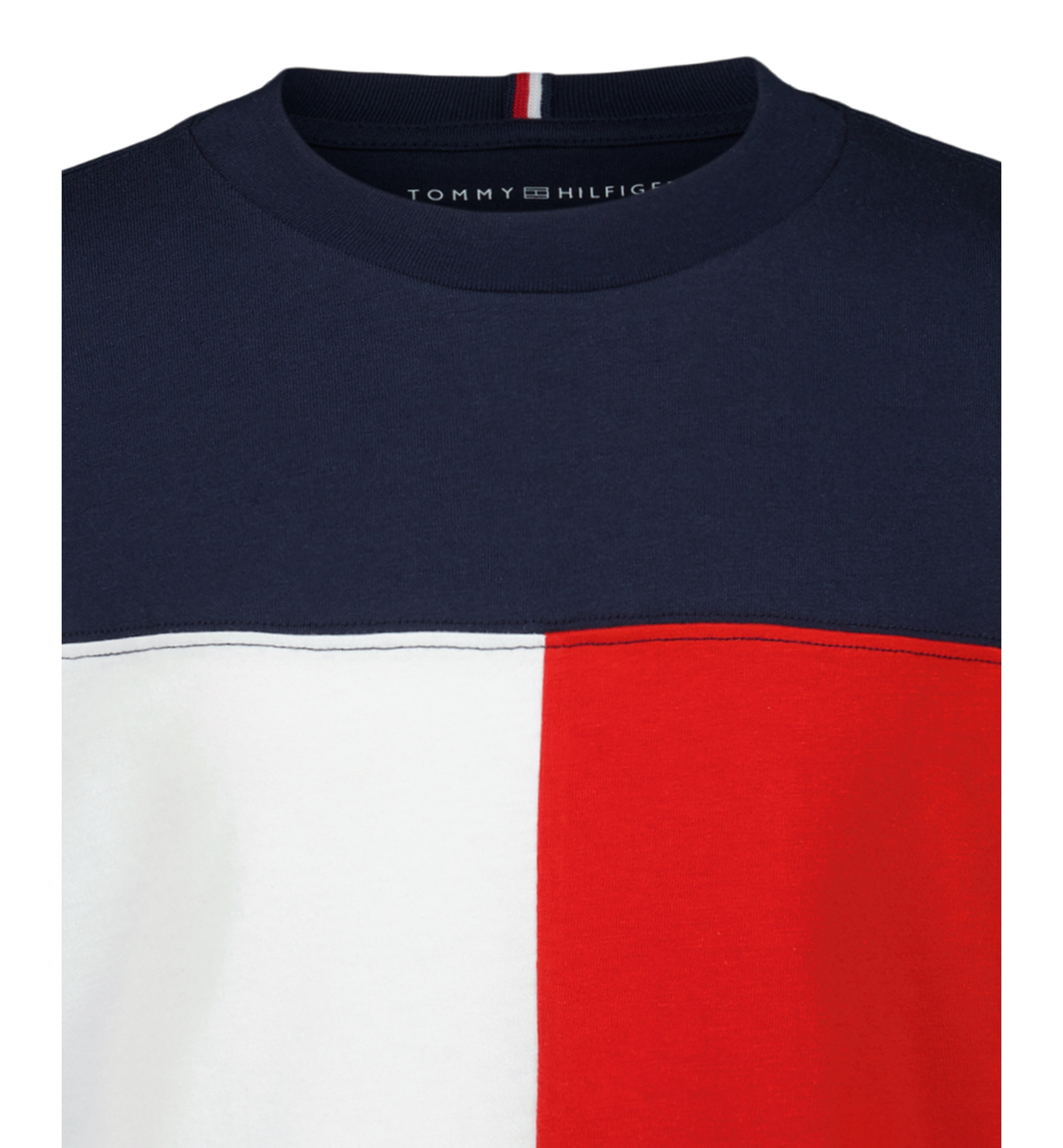 Tommy Hilfiger Boys' 2T-7 Iconic Block Short-Sleeve T-Shirt - Navy Blazer
