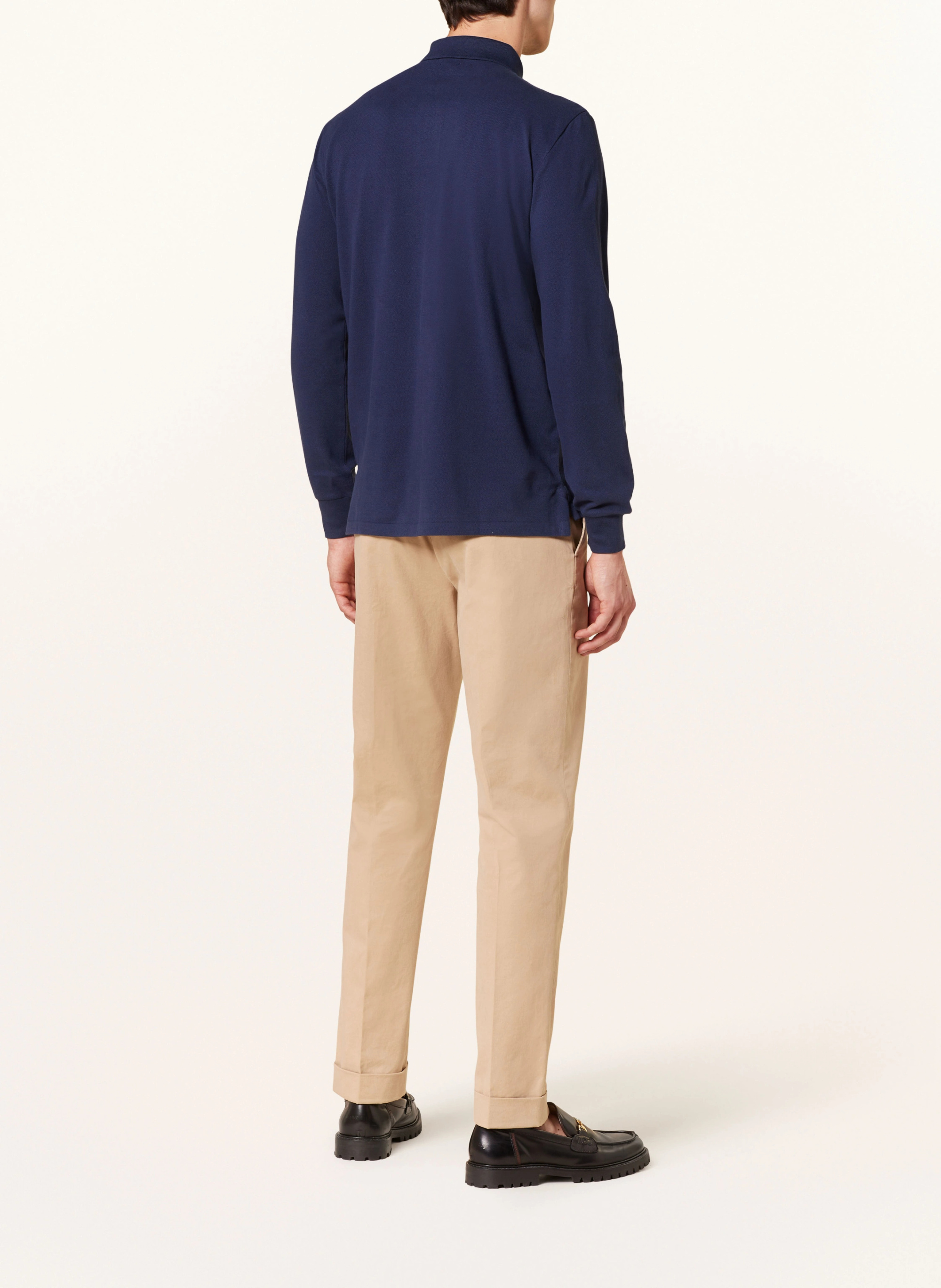 POLO RALPH LAUREN Piqué-Poloshirt Custom Slim Fit – BLAU (2)