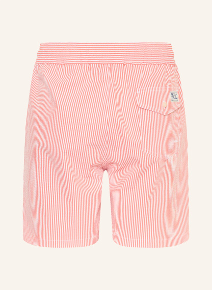 POLO RALPH LAUREN Badeshorts – PINK / WEISS