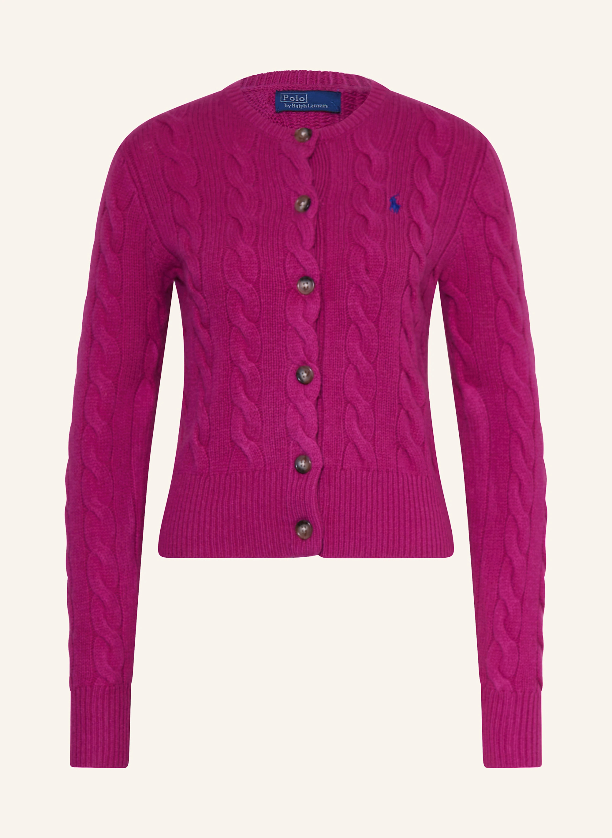 POLO RALPH LAUREN Strickjacke – FUCHSIA (1)