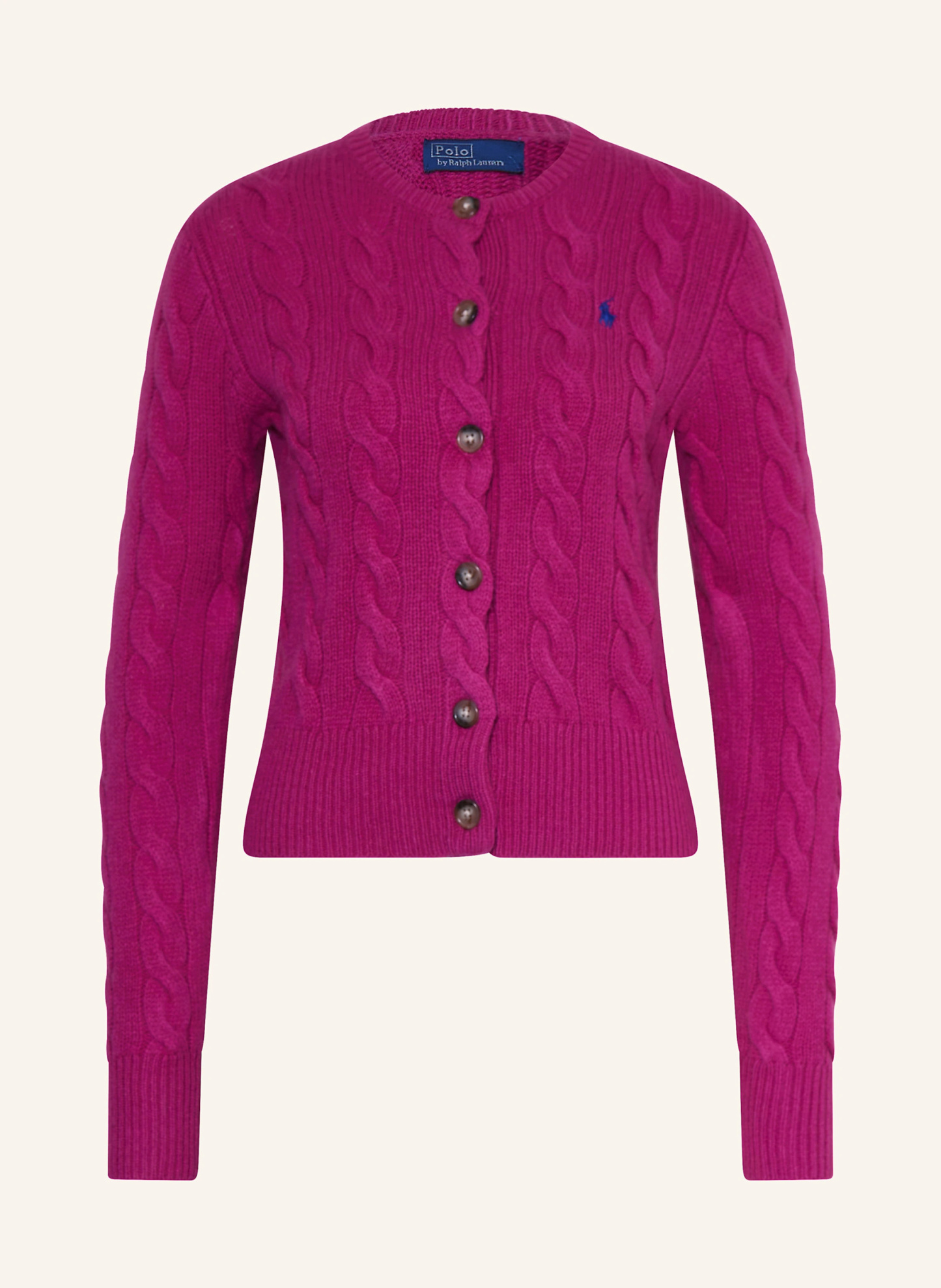 POLO RALPH LAUREN Strickjacke – FUCHSIA (1)