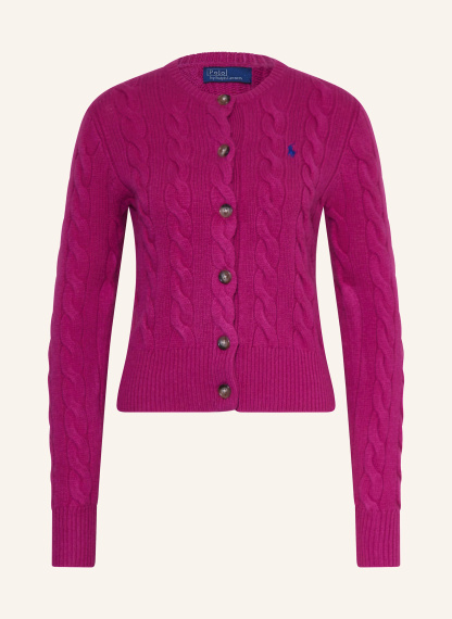 POLO RALPH LAUREN Strickjacke – FUCHSIA (1)