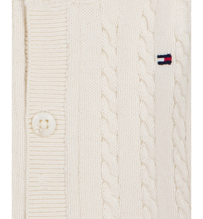 Tommy Hilfiger Baby Boys' and Girls' Long-Sleeve Cardigan and Pants, 2-Piece Set - Cream