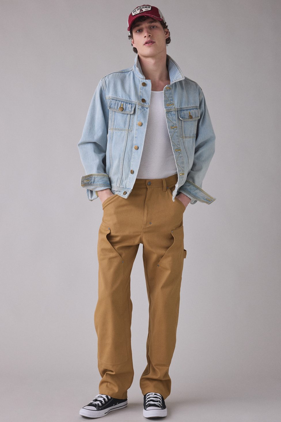 Stan Ray Double Knee Work Pants - Brown