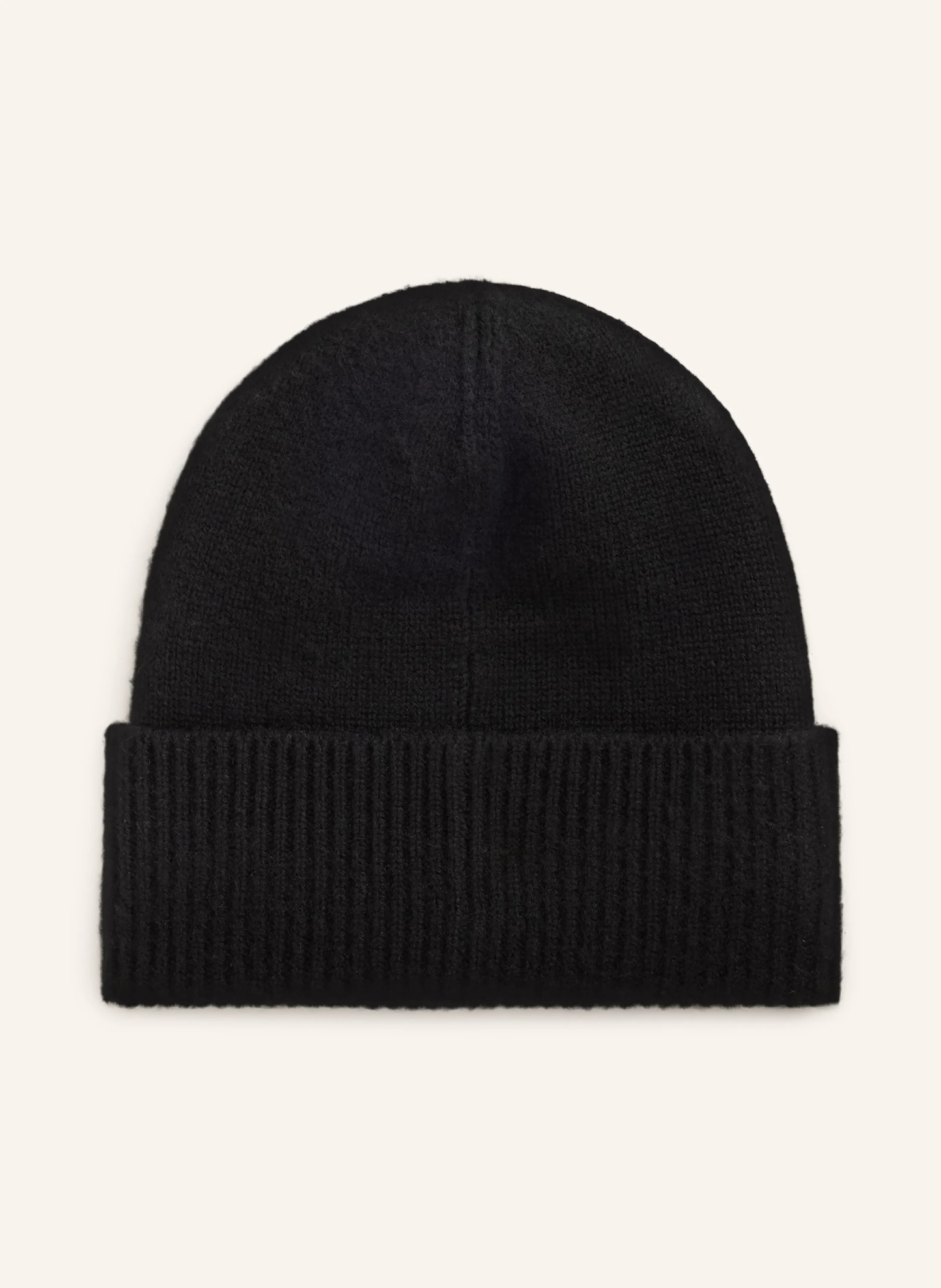 POLO RALPH LAUREN Mütze mit Cashmere – SCHWARZ