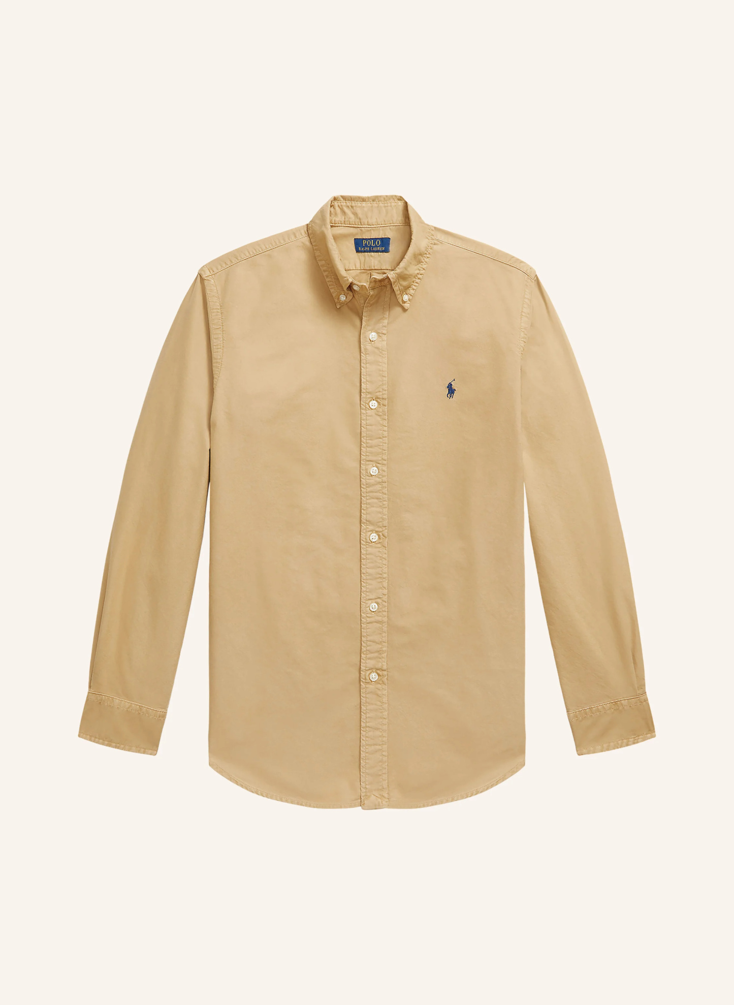 POLO RALPH LAUREN Oxfordhemd Custom Fit – CAMEL