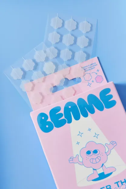 BEAME Under The Spotlight™ UV Detection Sticker Set - Light Blue