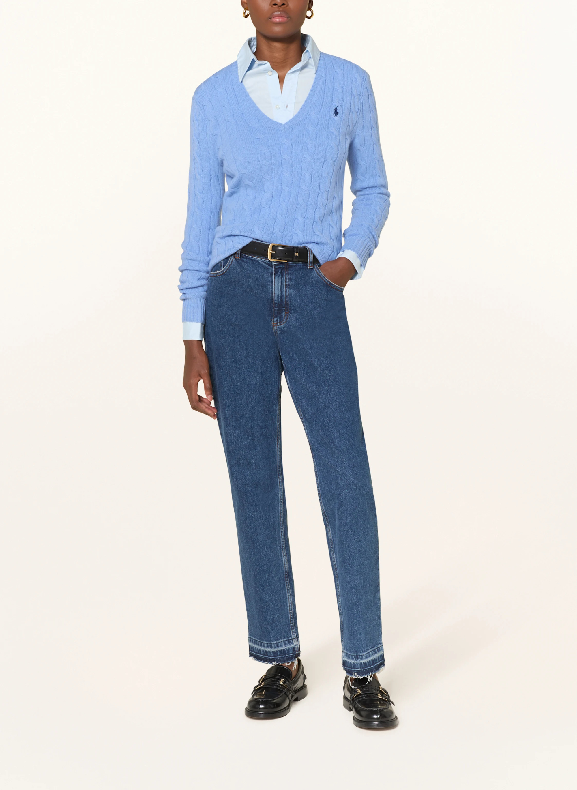 POLO RALPH LAUREN Pullover – HELLBLAU