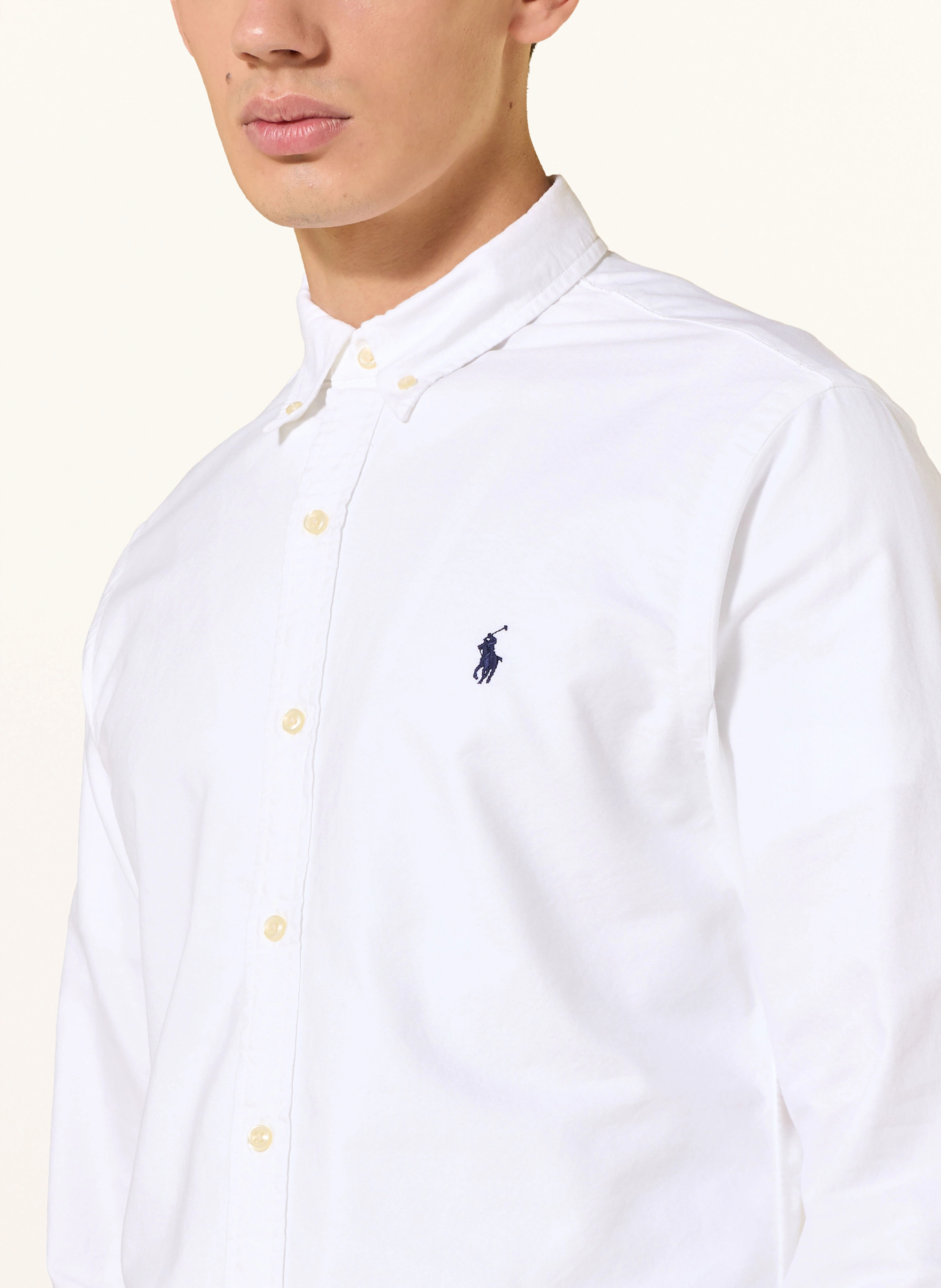 POLO RALPH LAUREN Hemd Slim Fit – WEISS