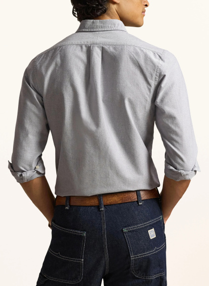 POLO RALPH LAUREN Oxfordhemd Custom Fit – BLAUGRAU
