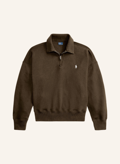 POLO RALPH LAUREN Sweat-Troyer – DUNKELBRAUN (2)