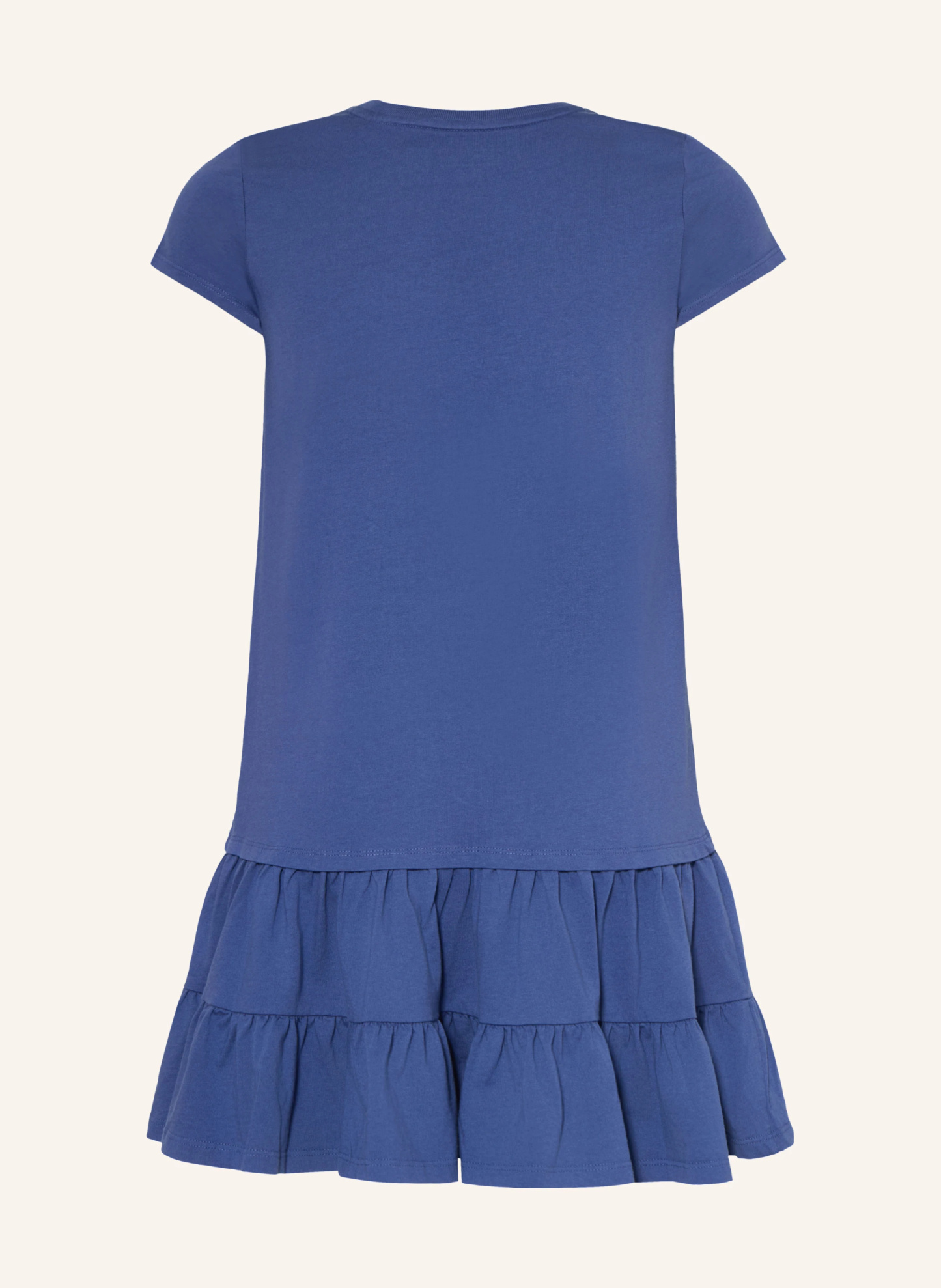 POLO RALPH LAUREN Jerseykleid – BLAU / COGNAC / BRAUN