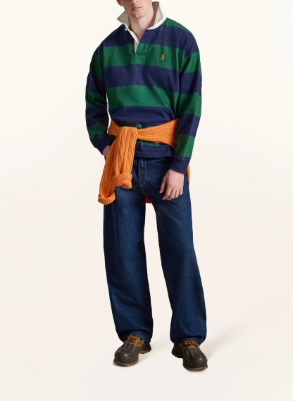 POLO RALPH LAUREN Rugbyshirt – GRÜN / BLAU