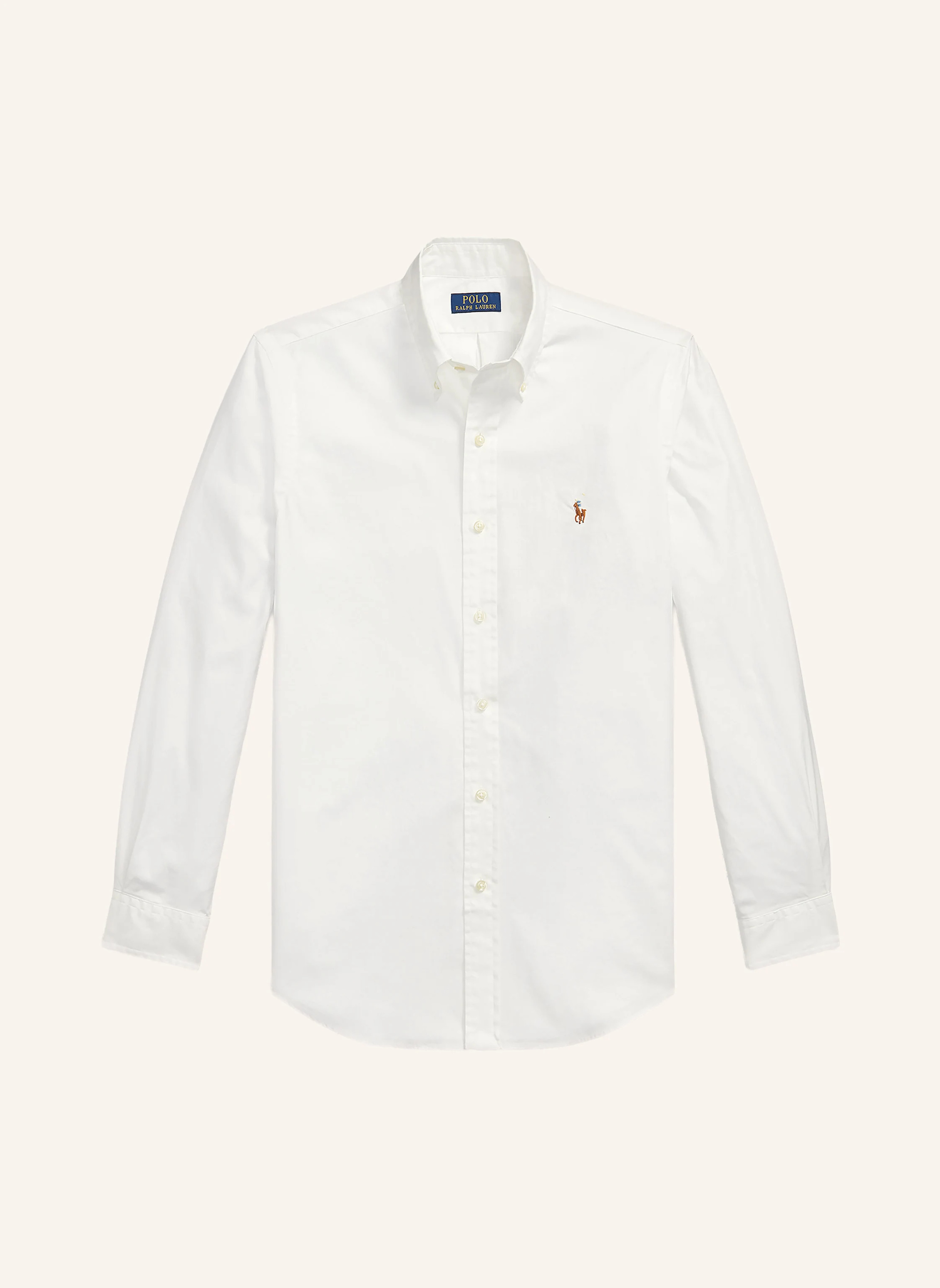 POLO RALPH LAUREN Hemd Custom Fit – WEISS