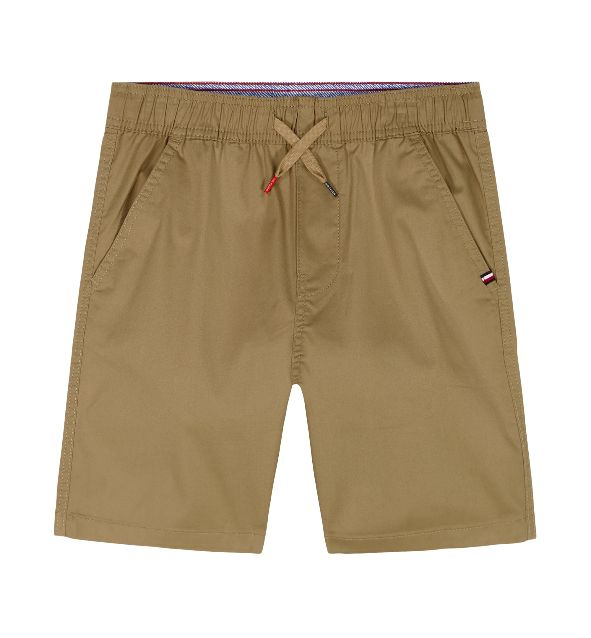 Tommy Hilfiger Boys' 8-20 Core Essentials Pull-On Shorts - Tan