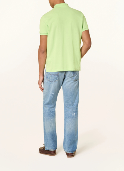 POLO RALPH LAUREN Piqué-Poloshirt Custom Slim Fit – NEONGRÜN