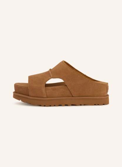 UGG Pantoletten GOLDENSTAR HI – CAMEL