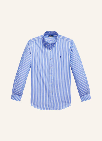 POLO RALPH LAUREN Hemd Custom Fit – BLAU / WEISS
