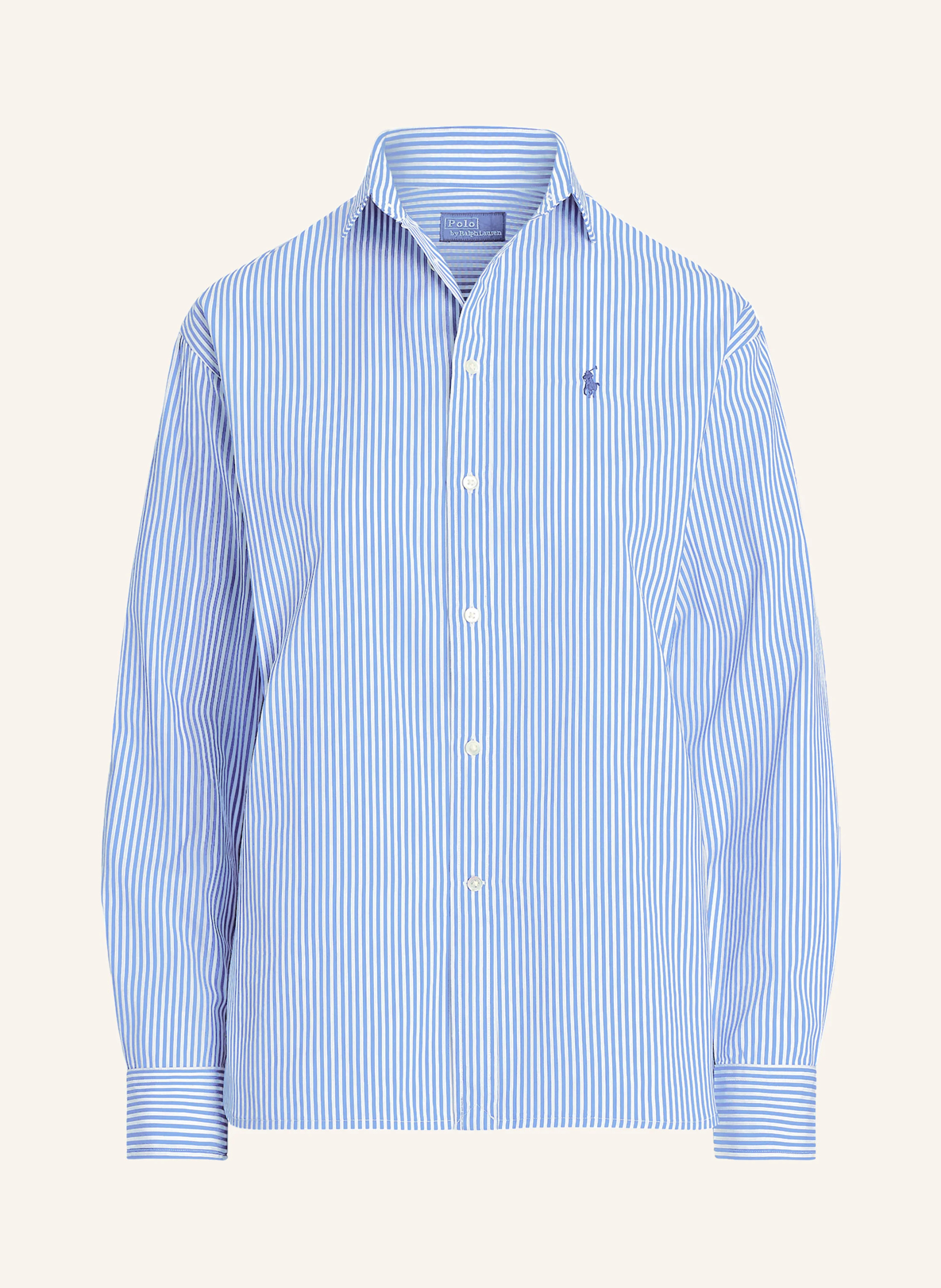 POLO RALPH LAUREN Hemdbluse – HELLBLAU / WEISS