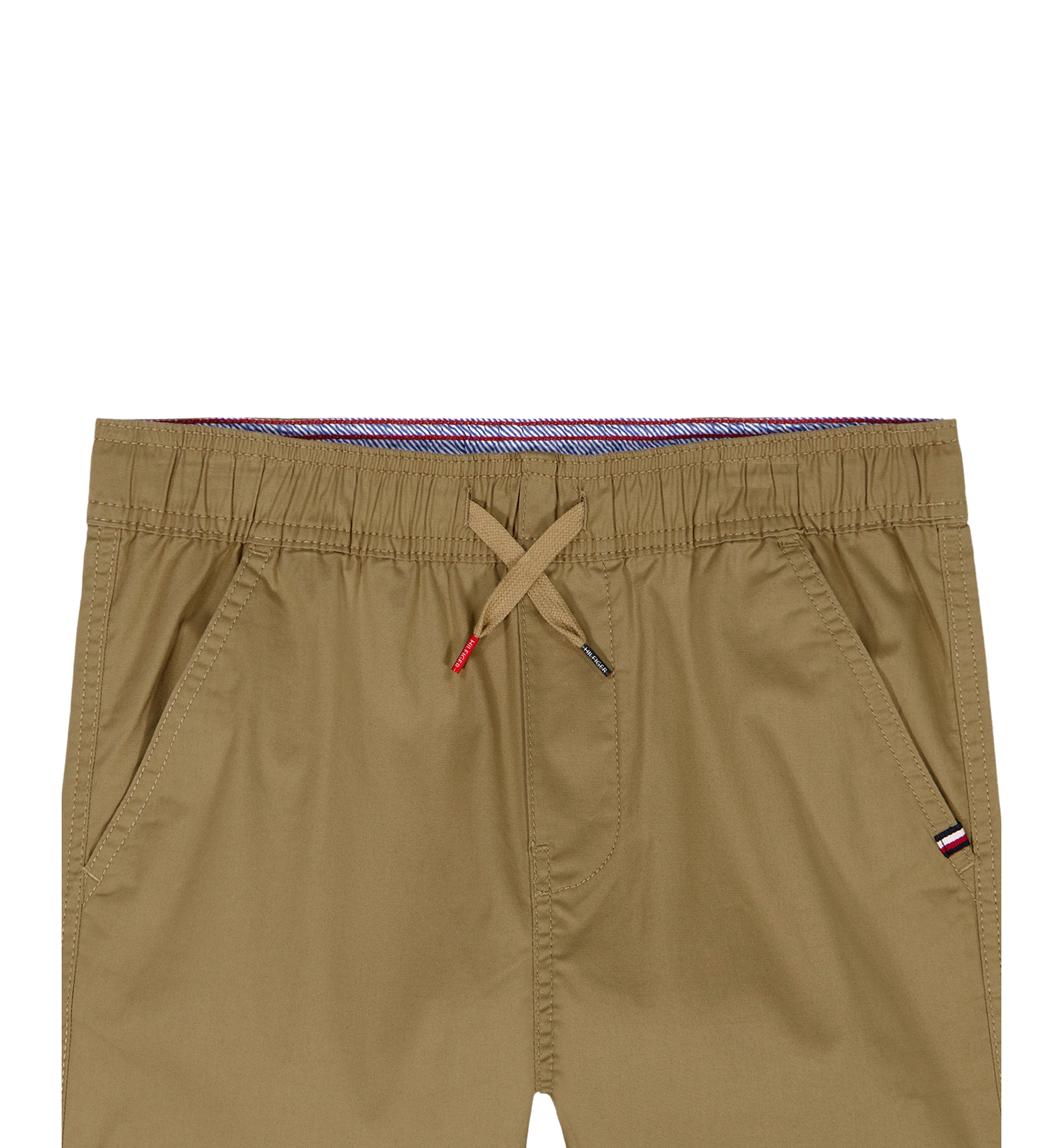 Tommy Hilfiger Boys' 8-20 Core Essentials Pull-On Shorts - Tan