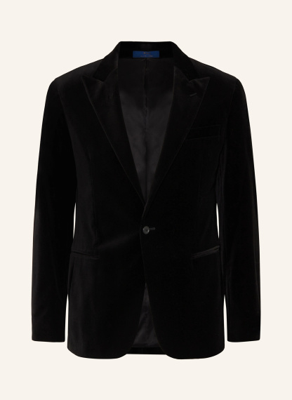 POLO RALPH LAUREN Sakko Modern Fit aus Samt – SCHWARZ