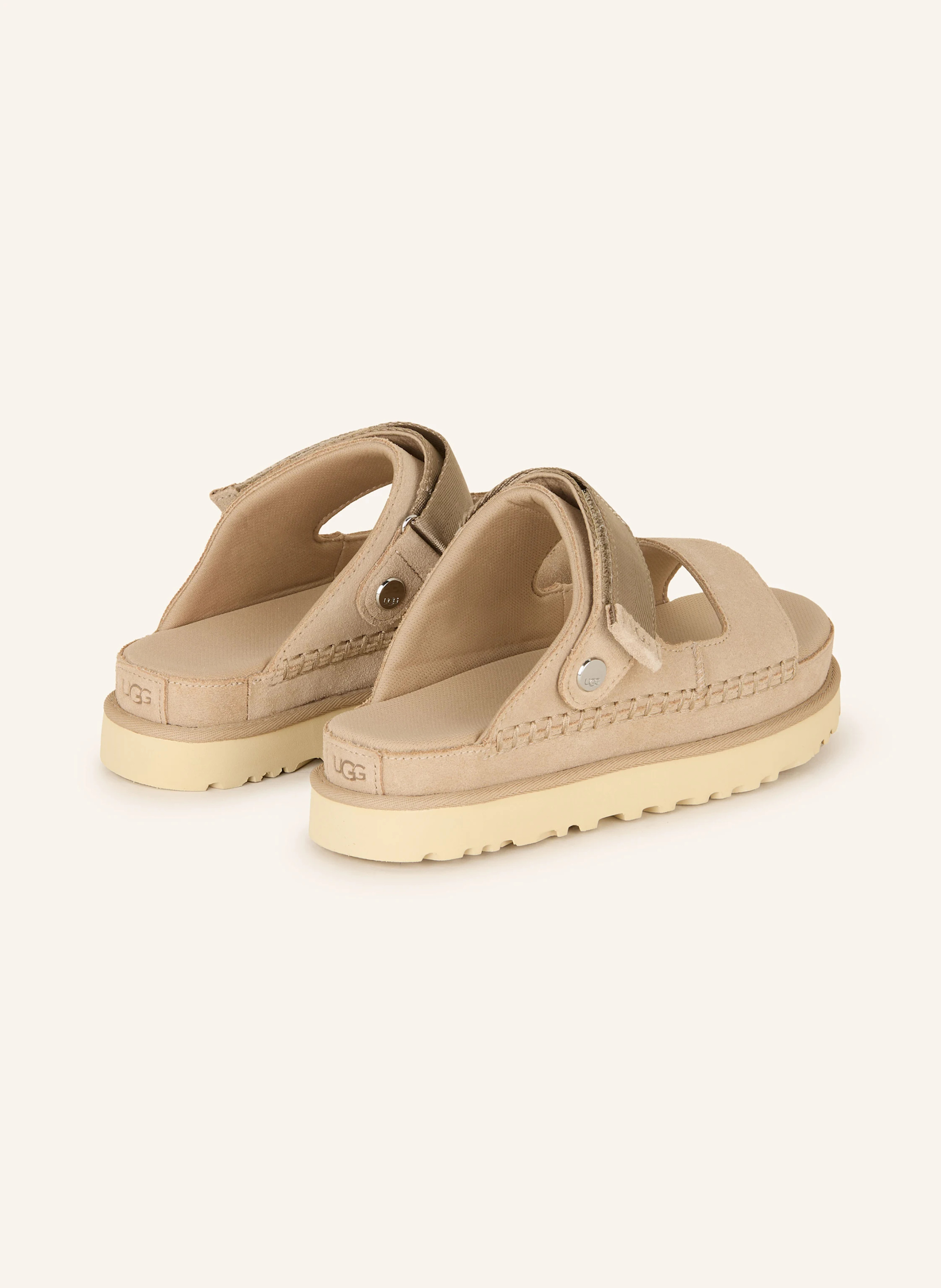 UGG Pantoletten GOLDENSTAR GLIDE – HELLBRAUN