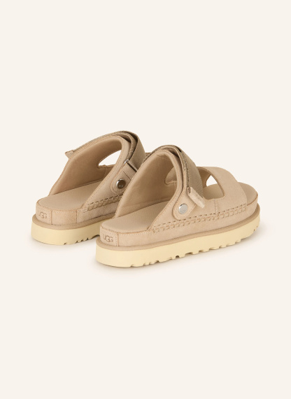 UGG Pantoletten GOLDENSTAR GLIDE – HELLBRAUN
