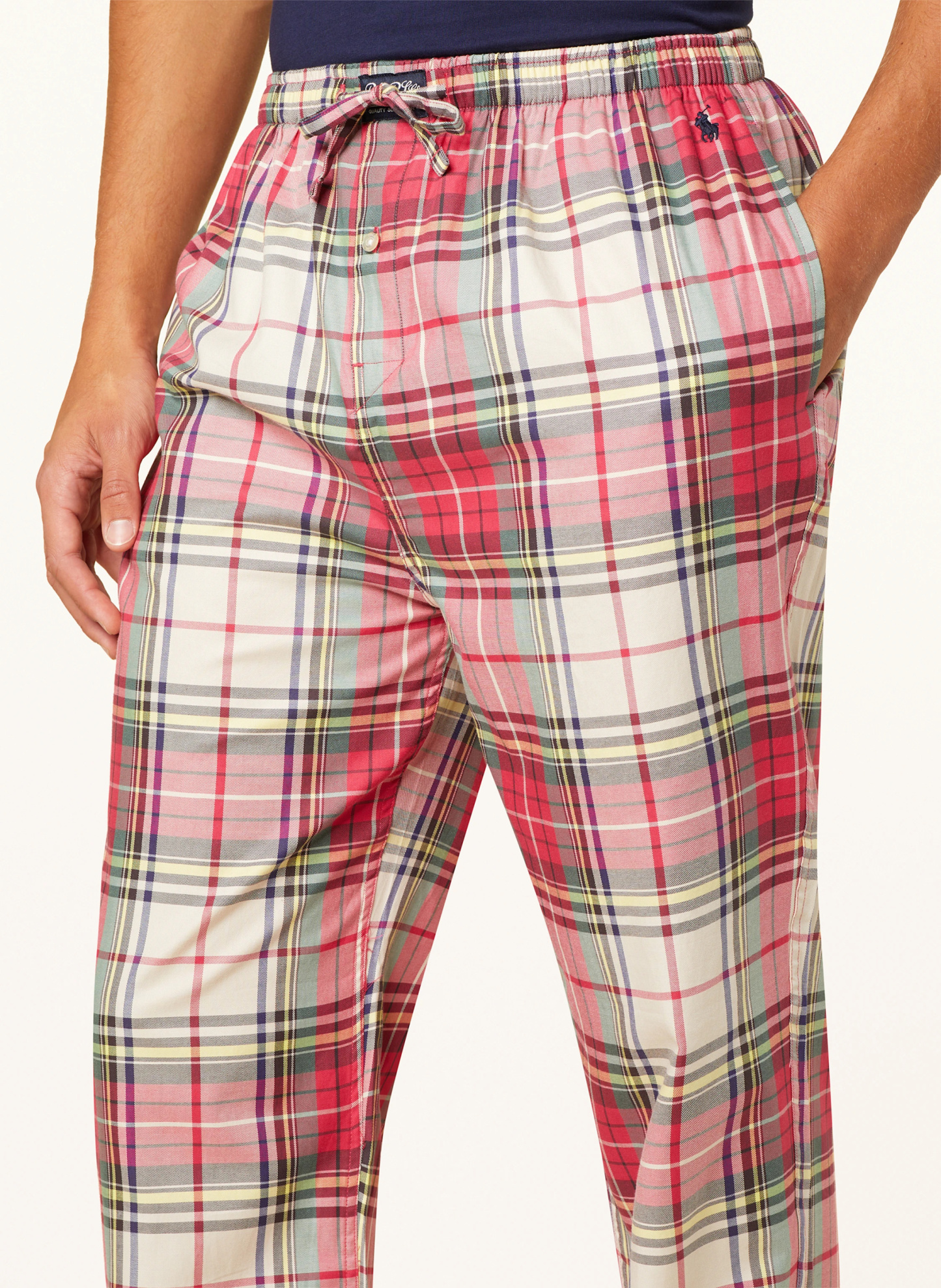 POLO RALPH LAUREN Schlafanzug – DUNKELBLAU / PINK / GRÜN