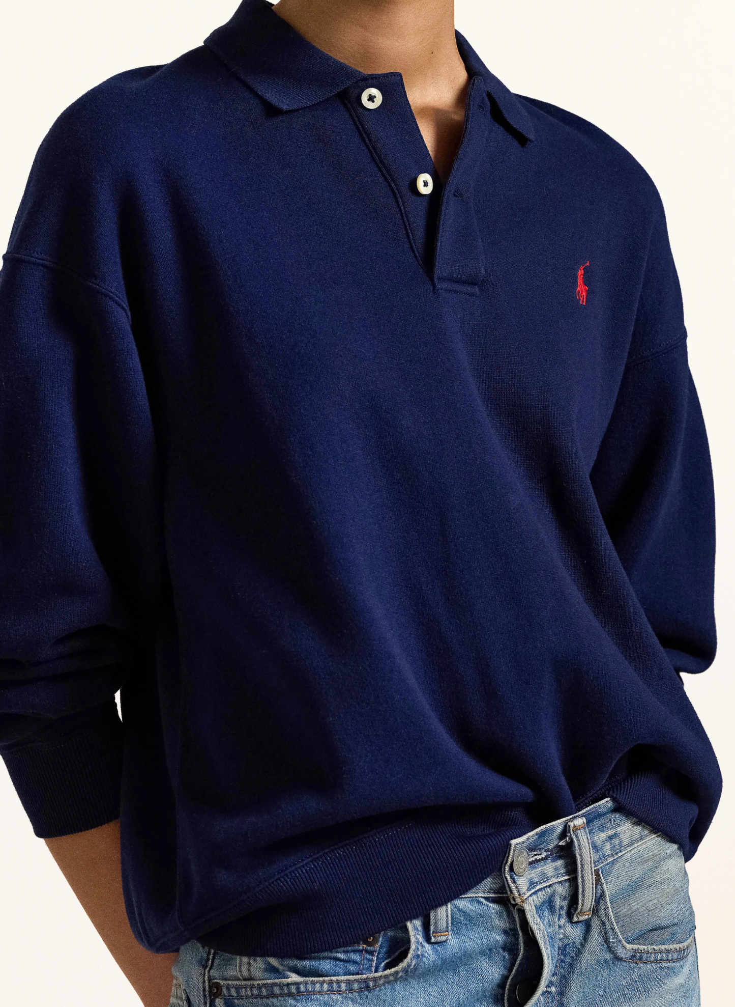 POLO RALPH LAUREN Sweatshirt – DUNKELBLAU