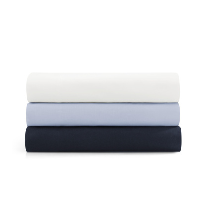 Tommy Hilfiger Performance Cooling Solid Sheet Set - Boathouse Blue