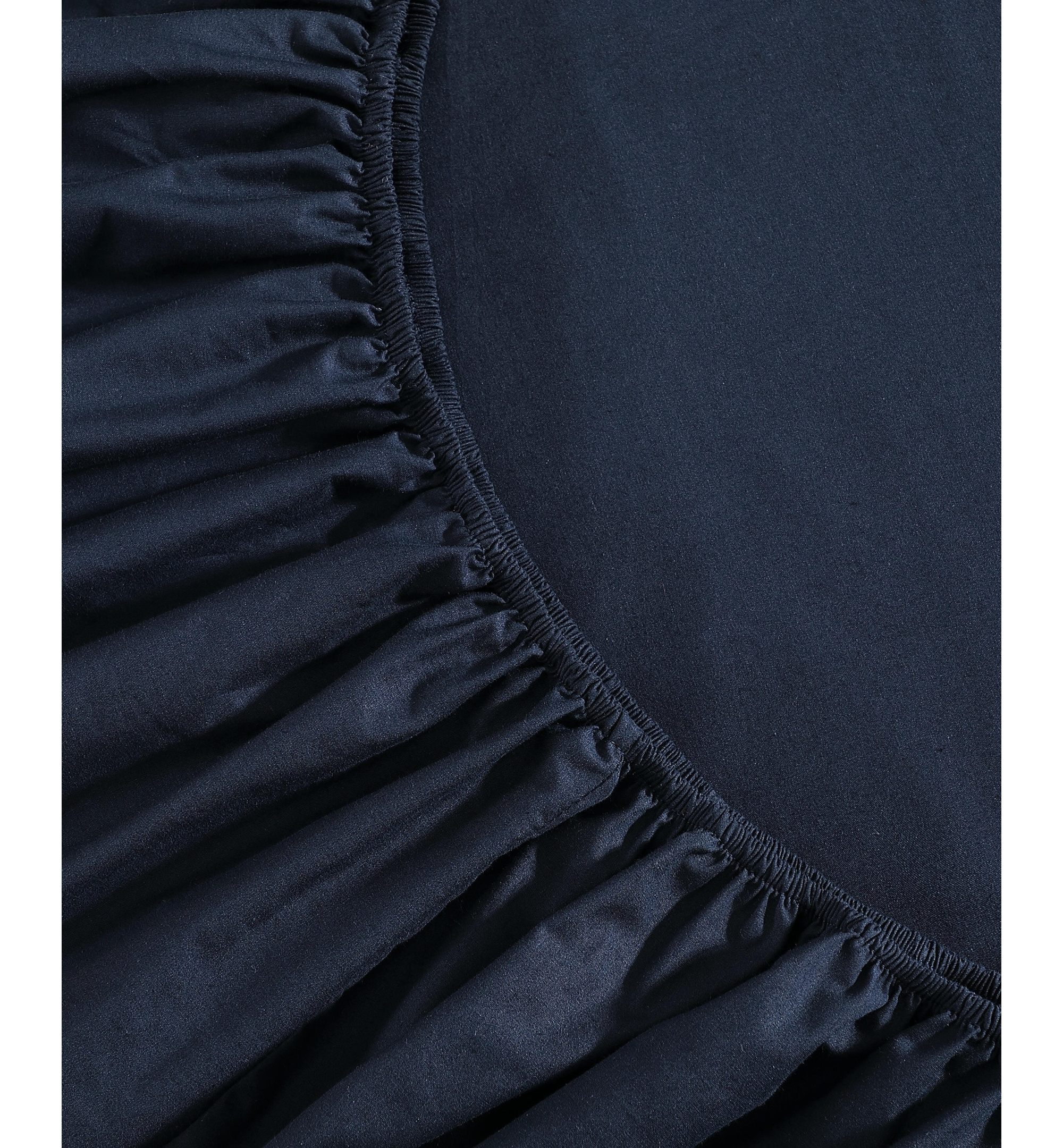 Tommy Hilfiger Solid 200-Thread Count Cotton Percale Sheet Set - Navy